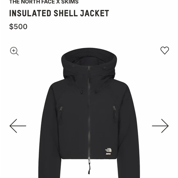 SKIMS x North Face Insulated Shell Jacket - Picture 4 of 4